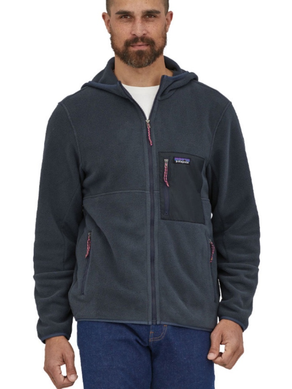 Patagonia Microdini fleece hooded jacket